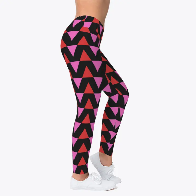 Triangle Teespring Athletic Leggings